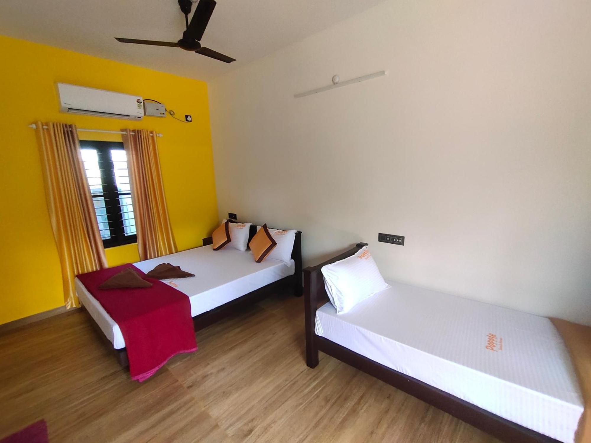 Popple Beach House Varkala Bagian luar foto