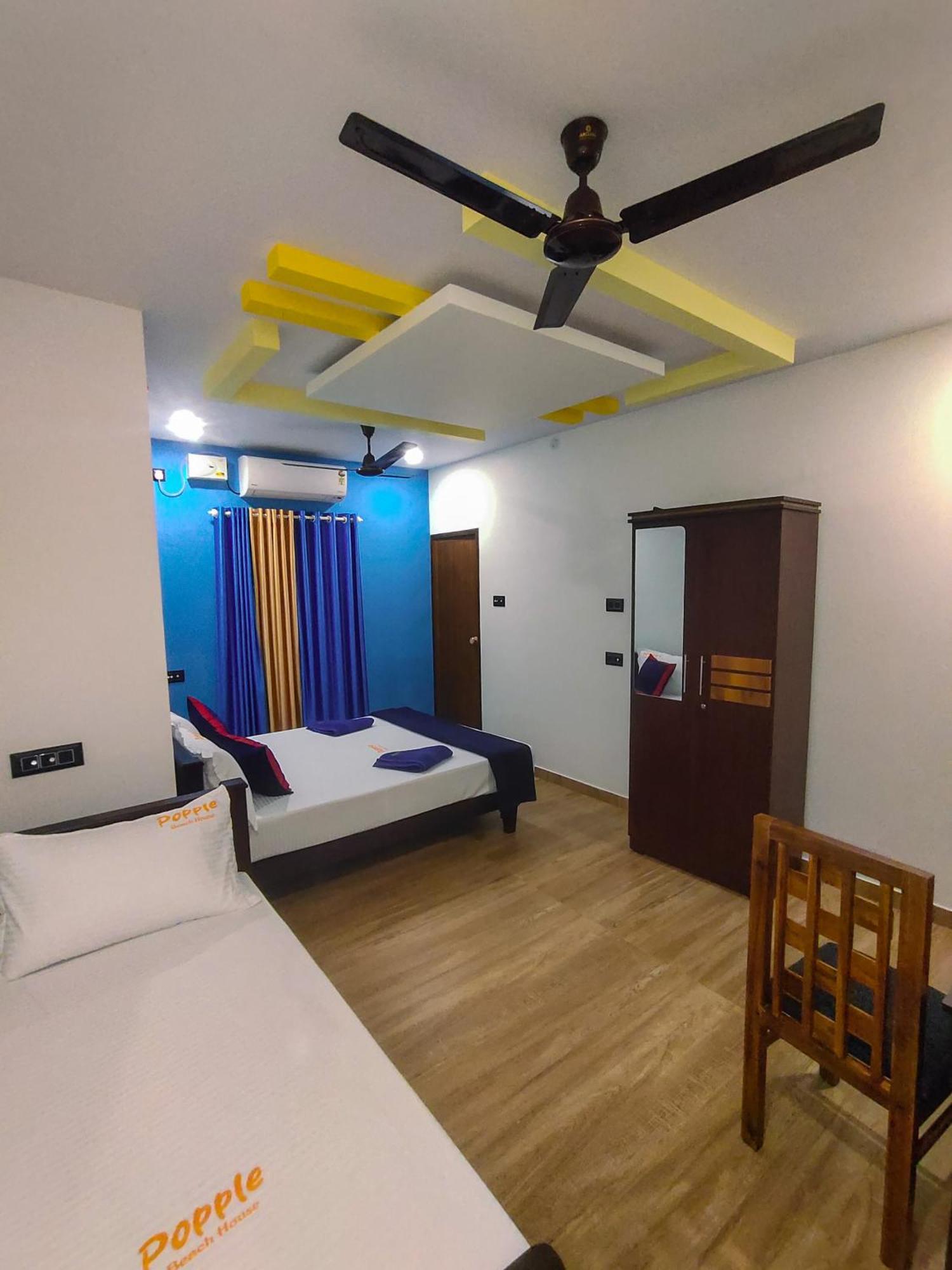 Popple Beach House Varkala Bagian luar foto